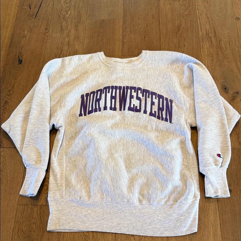 Vintage Champion Northwestern Sweatshirt - L